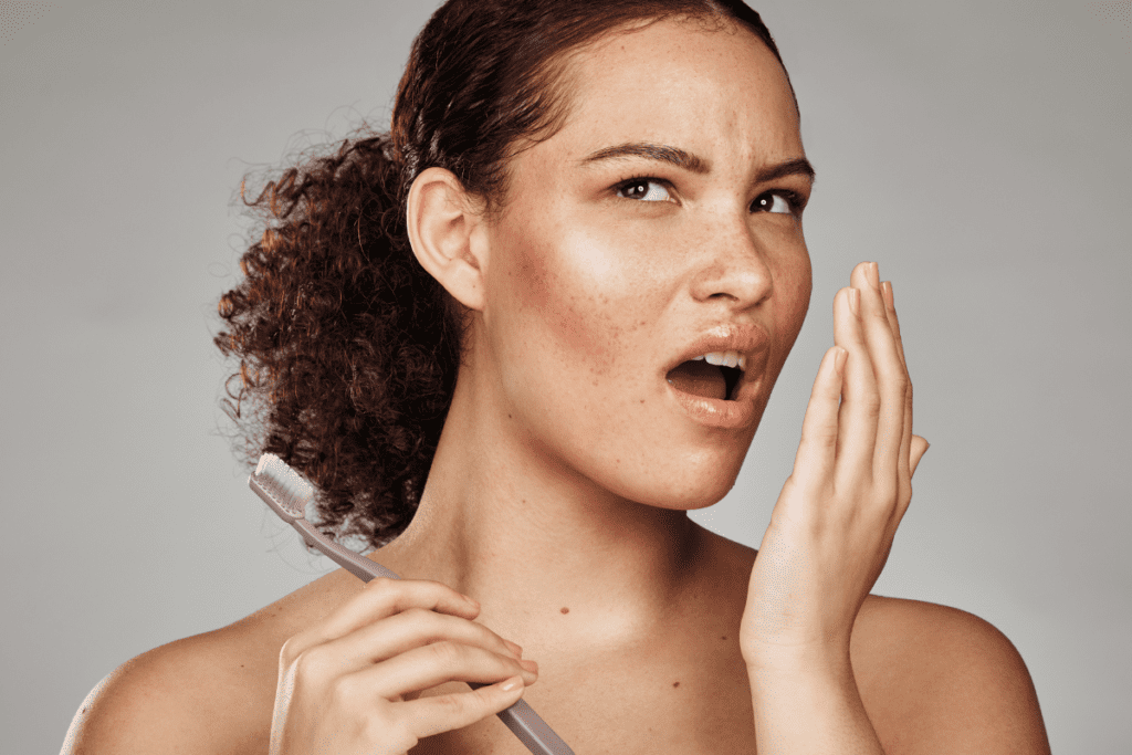 Causes Of Bad Breath - and how to get rid of bad breath