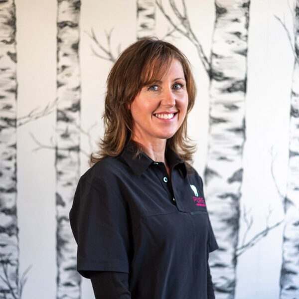 A headshot of dentist Michelle Hickey at Pure Dental